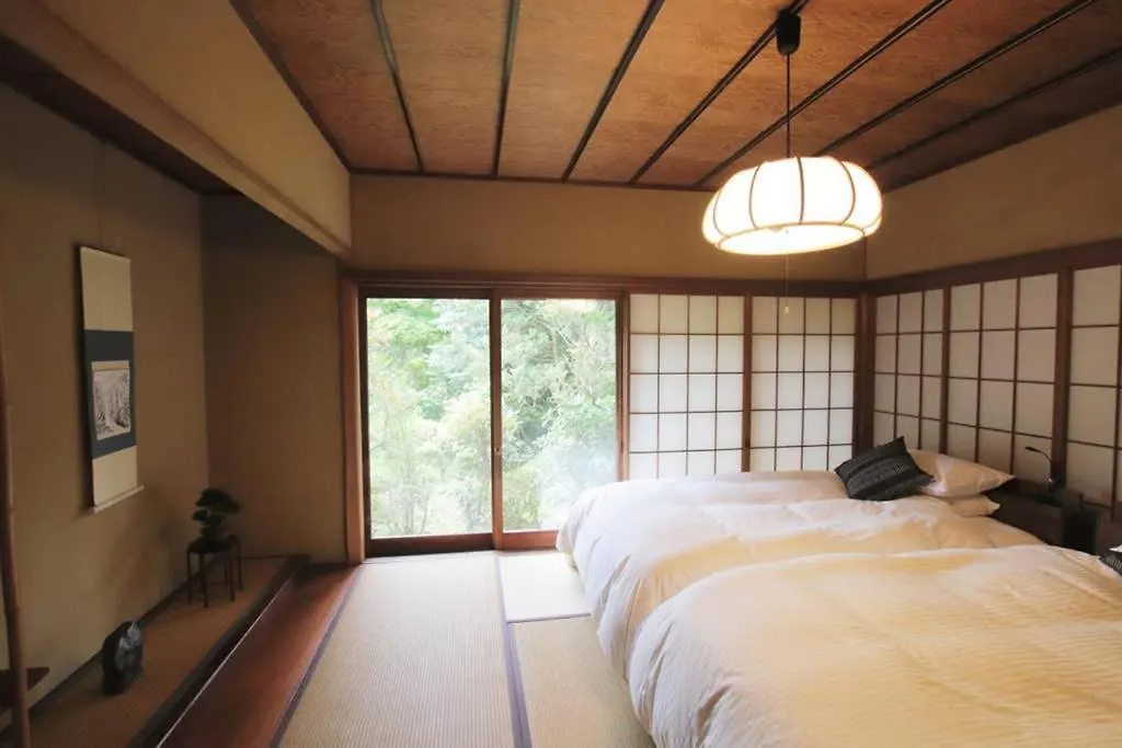 Yamaguchi House,Historic Private House With Open-Air Hot Springs Villa Hakone Japan
